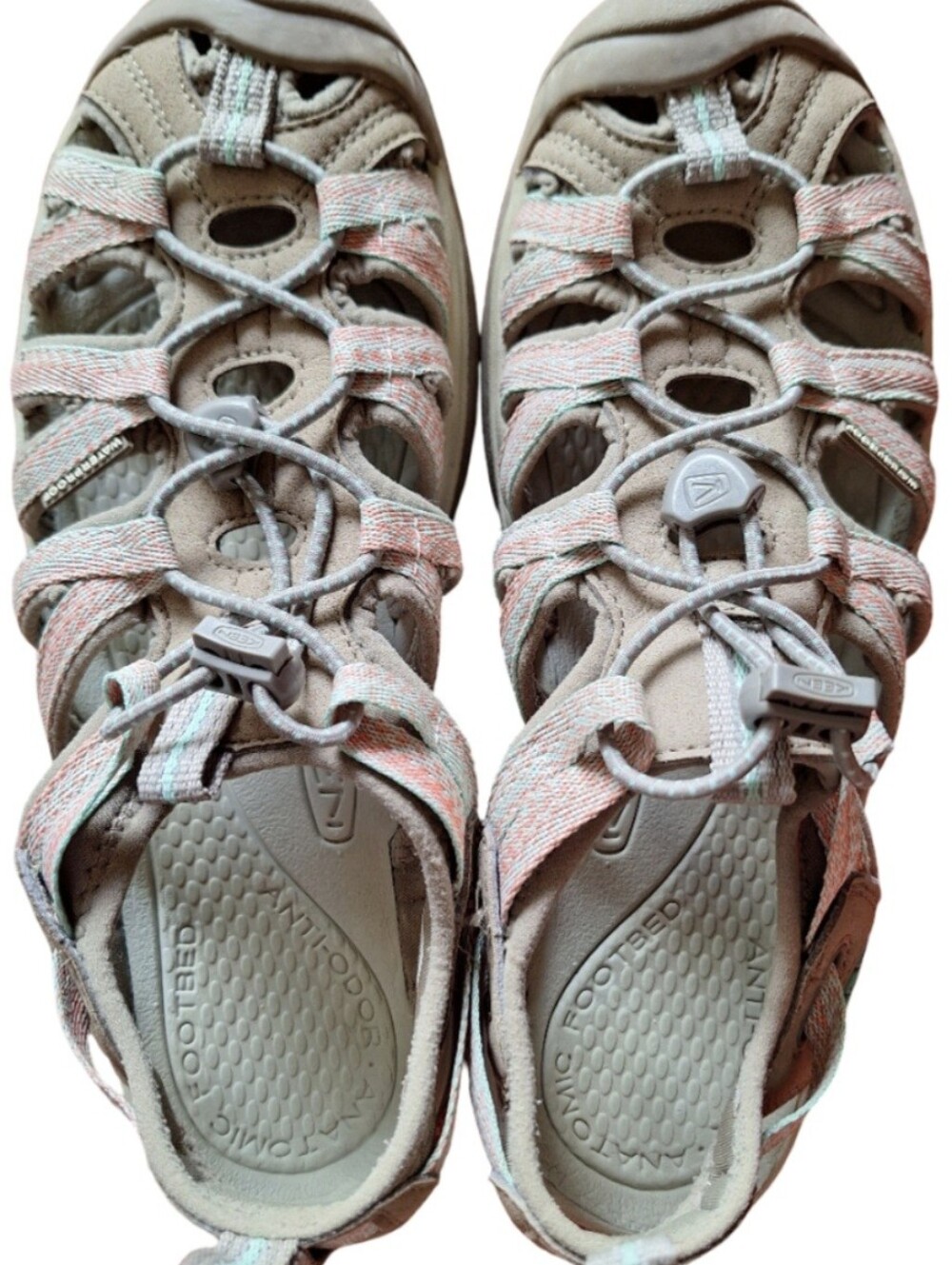 KEEN Whisper Closed Toe Sport Waterproof Sandals Women's 8.5 — Like New
